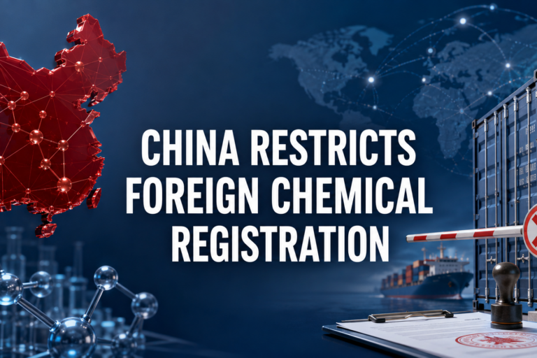 China Restricts Foreign Registration